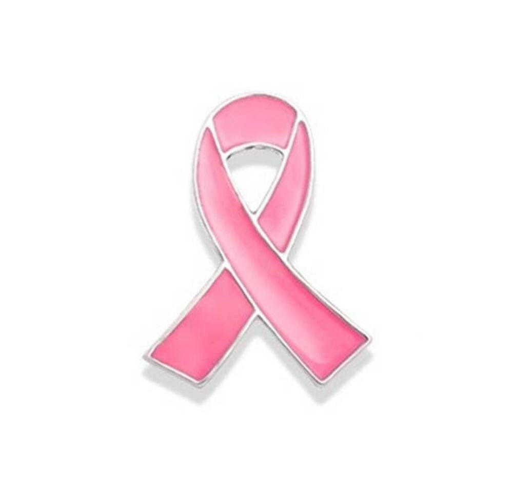 Breast Cancer Ribbon Enamel Pins 5-1
